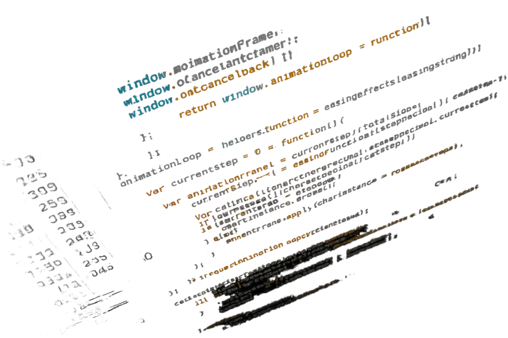 närbild på javascript kod